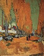Vincent Van Gogh The Alyscamps,Avenue France oil painting artist